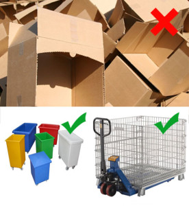 cardboard-and-metal-cage